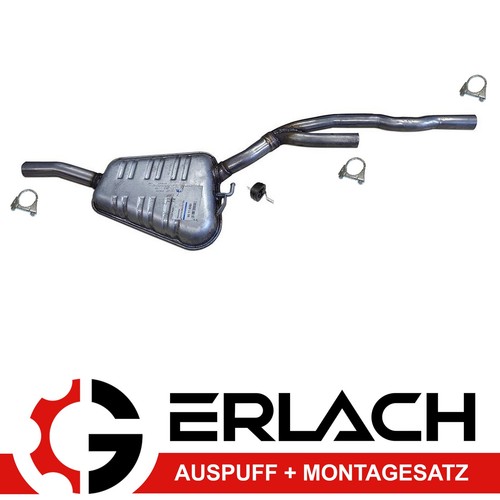 Silencieux central pour audi - pour,