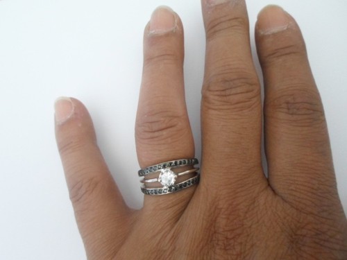 Bague argent massif - argent,