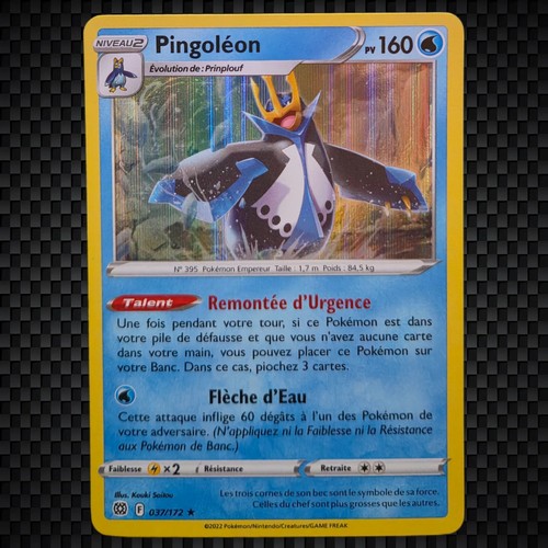 Cartes pokémon pingoléon - cartes, :