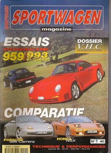 Sportwagen porsche 959 993 - 959,