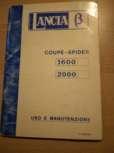 Lancia beta coupé spider - coupé,