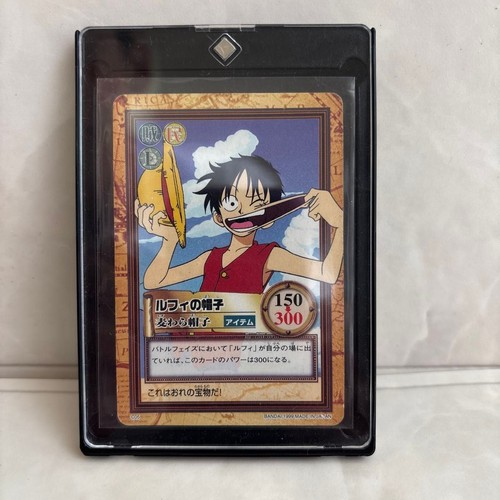 One piece luffy hat - luffy, carddass
