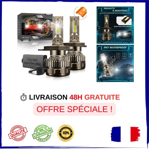 Ampoule led 120w - h4, 30000lm