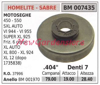 Pignon homelite moteur - pignon,