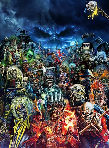 Iron maiden eddie fridge - iron,