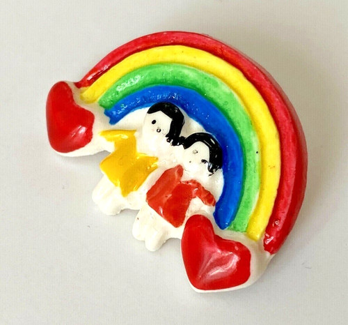 Petite broche vintage arc - broche, en