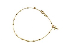 Bracelet chapelet jaune - bracelet, 18k