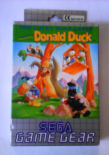 Game gear sega donald duck - donald,