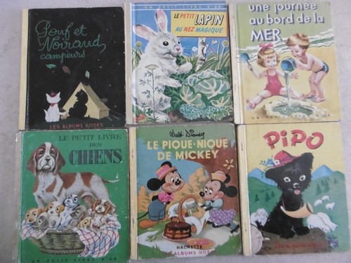 Lot albums rose - de, petits
