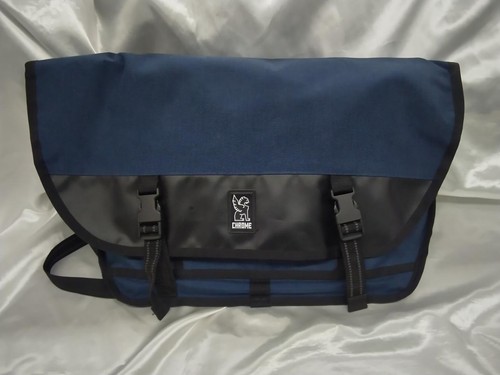 Chrome messenger bag - chrome,
