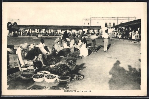 Cpa djibouti marché - le,
