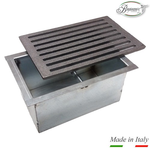 Grille fonte pour cheminée - fonte,