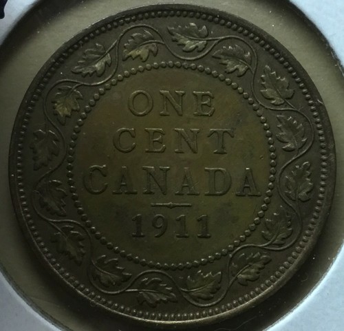 Canadian coin 1911 canada - coin,