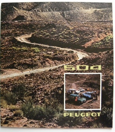 Brochure peugeot 504 - brochure, de