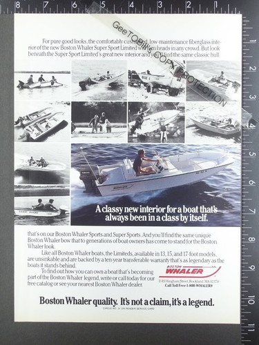 1987 advertisement for boston - 1987,