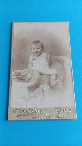 Photo cdv enfant bébé - photo,