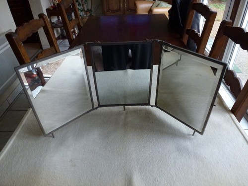 Ancien miroir tryptique - miroir,