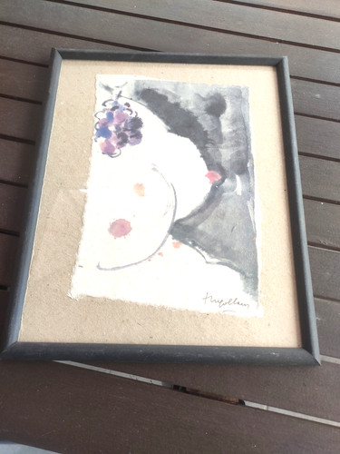 Tableau ancien huile - tableau, sur