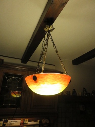 Ancien lustre pâte - lustre,