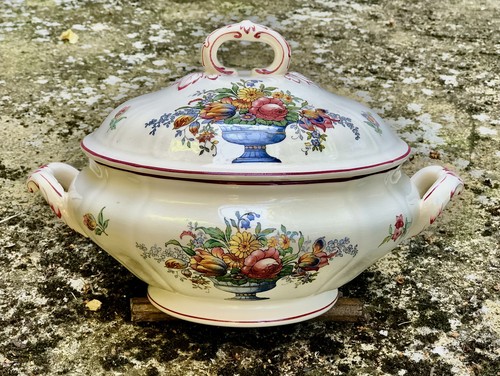 Ancienne soupiere legumier - soupiere,