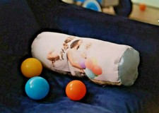 Coussin Satin A Cylindre