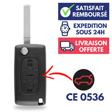 Coque de Clé Boitier Télécommande Plip pour PEUGEOT Partner Expert Bipper CE0536