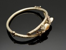 Bracelet Vermeil jonc ouvrant