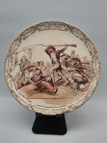 Ancienne assiette faience - ancienne,