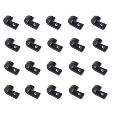  20pcs canoë kayak boucles accessoires de pêche en plastique gréement Bungee