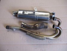 Collecteur + silencieux LASER PRO DURO pour  Cagiva 350 - W12 - 2N1
