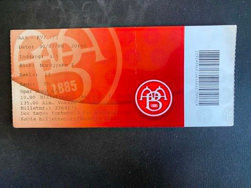 Ticket collection aalborg - aalborg,