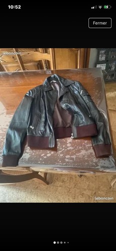 Promod veste bomber - , cuir