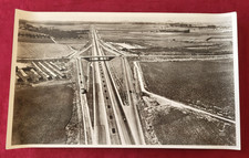 PHOTOGRAPHIE AERIENNE LAPIE ANNEES 1960 -45 X 27- AUTOROUTE du NORD LILLE DOUAI
