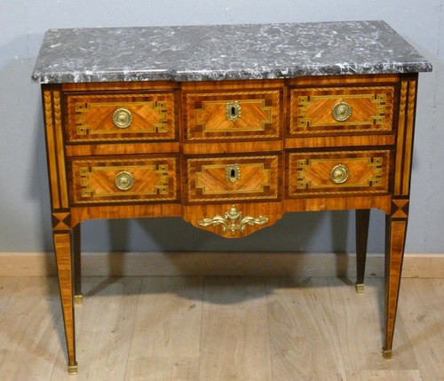 Commode sauteuse ressaut - commode, en