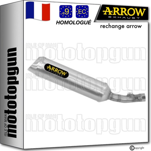 Arrow pot echappement approuve - arrow,
