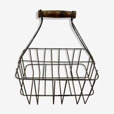 Panier  à bouteille en métal