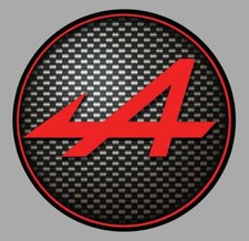 ALPINE sticker vinyle laminé