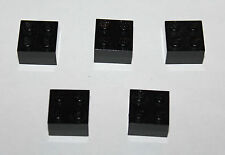 10 x Lego Black Brick 2x2 ref 3003 Set 250 6399 4184 10018 4706 6541