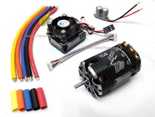 Combo Rocket Brushless sans Balais Capteurs Moteur 540 17.5T + Réglage 120A