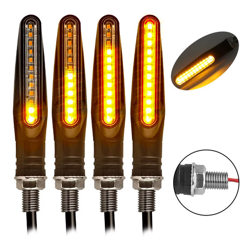Clignotant moto led pliable - led,