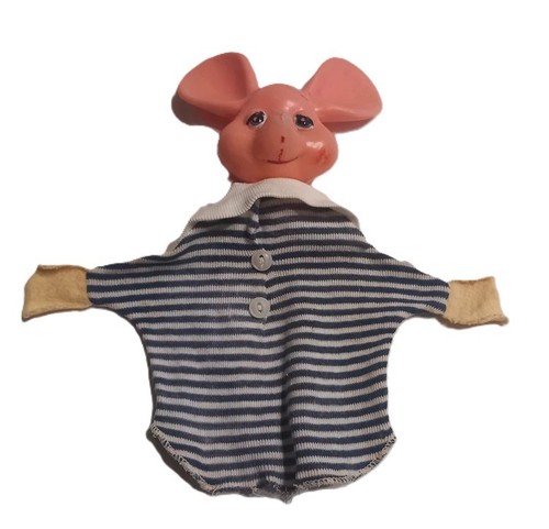 Marionnette vintage topo gigio - marionnette,