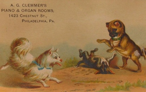 Victorian trade card g - trade, a.g