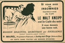 Publicité ancienne malt - publicité,