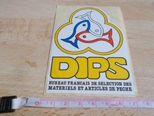 Autocollant DIPS-Bureau français de sélection des matériels et articles de pêche