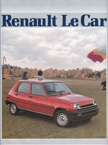 Catalogue brochure renault 5 - /,