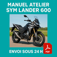 Manuel atelier sym 600 lander - manuel,