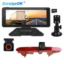 Caméra de recul avec Écran 6,86" feu stop Pour Citroën Berlingo Peugeot Partner