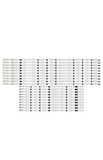 20 BARRETTES leds POUR samsung UE55F6100/UE55F6320/UE55F6400/UE55F6500