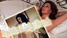 2 PHOTOS -  Edwige Fenech     -  417 - 02B -   20x27cm   (7,8" x 11")