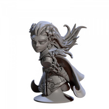 Buste résine taille 10cm - Willow